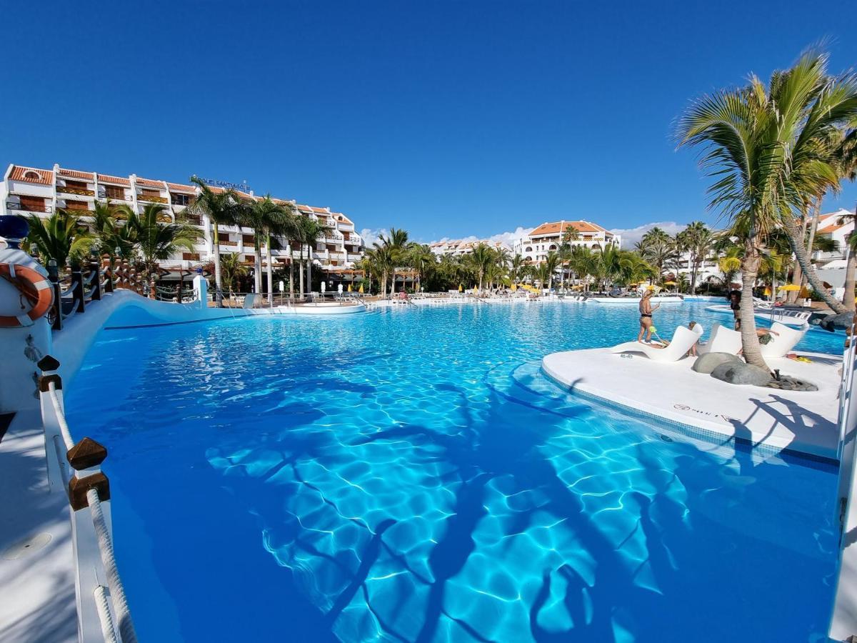 Studio Apartment No 1 Directly On The Beach And Sea, Terrace, Heated Pool, Wifi Playa de las Americas (Tenerife) Exterior photo